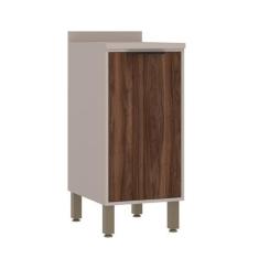 Imagem de Balcão de Cozinha com Tampo 40 cm 1 Porta Stylo Luciane Móveis - Lucia