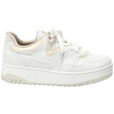 Imagem de Tênis Via Marte 042-018 Feminino Branco Marfim