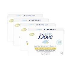 Imagem de Kit 4 Sabonetes em Barra Baby Dove Hidratação Balanceada 75g