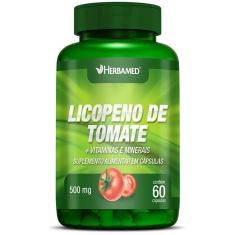 Imagem de Licopeno de Tomate + Vitaminas E Minerais - 60 Cápsulas - Herbamed