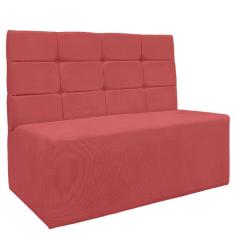 Imagem de Sofá Canto Alemão Veludo Rosê - Montanaris Decor