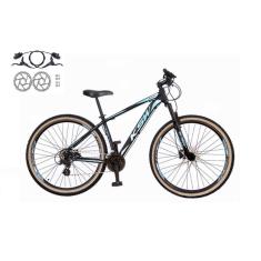 Imagem de Bicicleta Aro 29 Ksw Xlt 24v Freios a Disco Hidráulicos Garfo Suspensão Pneu com Faixa Bege - Preto/Azul