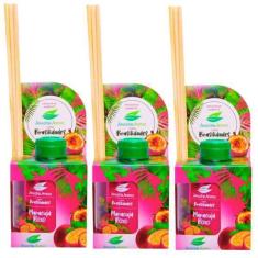 Imagem de Kit 3 Aromatizador Perfume Ambiente Difusor Maracujá Roxo