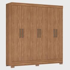 Imagem de Guarda Roupa 6 Portas e 2 Gavetas Verso Amendola Touch - Demóbile