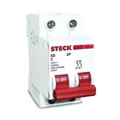 Imagem de Disjuntor Bipolar 50A Curva C 3Ka SDD62C50 Steck