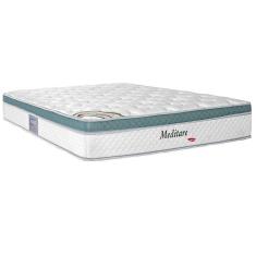 Imagem de Colchão Queen Molas Ensacadas MasterPocket Meditare Euro Pillow (158x198x29) - Herval