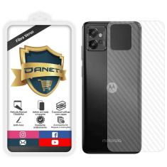 Imagem de Película De Gel Traseira Fibra Carbono Para Moto G32 4g 6.5