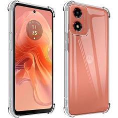 Imagem de Capinha Anti Impacto + Pelicula De Vidro 3D Para Motorola G04 - R&M Ac