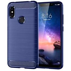 Imagem de Capa para Xiaomi Redmi Note 6, com sensação suave, proteção total, anti-arranhões e impressões digitais + capa de celular resistente a arranhões para Xiaomi Redmi Note 6
