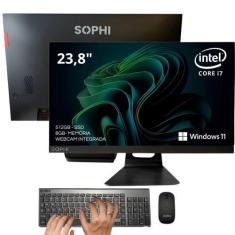 Imagem de Computador All In One 8gb Ram Intel Core I7 Ssd 512GB 23.8 TELA Full H