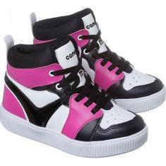 Imagem de Tênis Infantil Feminino Cano médio Pink Camin-Feminino