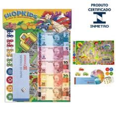 Imagem de Jogo De Tabuleiro Shopkids Jogo Do Comerciante Mirim Barato - PMBI