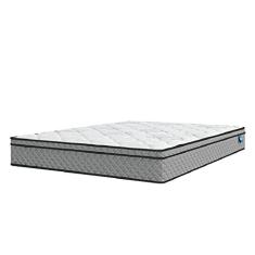 Imagem de Colchão Casal Molas Ensacadas Mirage 138x188x24cm Cinza/branco Umaflex - Suporta até 120kg por Pessoa