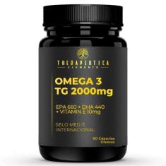 Imagem de Omega 3 TG Canadense 2000mg + EPA 660mg + DHA 440mg + Vitamina E 10mg 