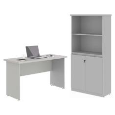 Imagem de Mesa De Computador E Armario Japão Cinza