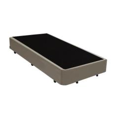 Imagem de Base Box Solteiro Santo Box Sintético Bege 40X78x188