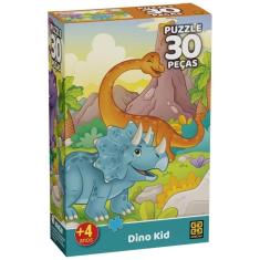 Imagem de Quebra-cabeça - 30 peças - Dino Kid