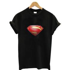 Imagem de Blusa Baby look feminina Superman Logo classica