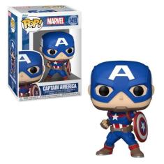 Imagem de Boneco Funko Pop! Marvel Clássicos- Capitão América