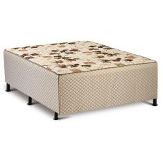 Imagem de Cama Box Conjugado Casal Colchao Ortopedico Unipremium Pillow Clean 138X188x40 Polar