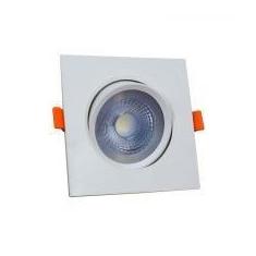 Imagem de Spot de Embutir LED 3W Luz  Bivolt Quadrado Bronzearte - 