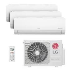 Imagem de Ar Condicionado Multi Split Inverter LG 30.000 Btus (2x Evap 12.000 + 1x Evap 24.000) Quente e Frio 