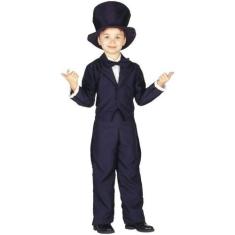 Imagem de Fantasia De Mágico Infantil Com Cartola - Sulamericana Fantasias