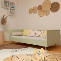 Imagem de Cama Sofá Infantil Em Mdf Zen Moderna - Timber