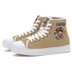 Imagem de Tênis Cano Alto Anime Luffy Bando Novidade-Unissex