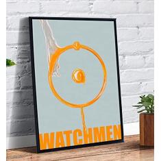 Imagem de Quadro decorativo Poster Filme Watchmen Capa Simbolo logo