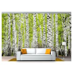 Imagem de Papel De Parede Floresta Natureza Árvores 3D 3M² Xna200