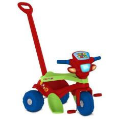 Imagem de Triciclo Velotrol Passeio E Pedal (Vermelho) 845 Bandeirante