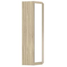 Imagem de Guarda Roupa Modulado Canto Oblíquo Com Espelho 195 Master Avelã Rústi