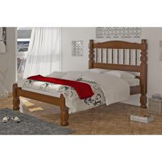 Imagem de Cama casal madeira torneada - 8x8mod02