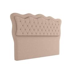 Imagem de Cabeceira Para Cama Box Solteiro 90 cm Eliza Linho Bege I02 - D'Rossi