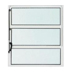 Imagem de Janela de Alumínio Branco Vitro Basculante CMC Modular - 0.40 (L) X 0.