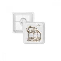 Imagem de Metropolitain Station França Paris Landmark teclado mecânico PBT Gaming Upgrade Kit