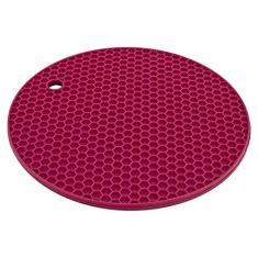 Imagem de Descanso De Panela Redondo De Silicone 