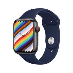 Imagem de Smartwatch Watch 7 T900 Pro Max Relógio Inteligente IWO Azul