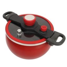 Imagem de Panela de Pressão de Ferro Fino, Cozimento Rápido Eficiente, Design Multifuncional, Científico Seguro, Capacidade de 7 Litros, Adequada para Indução, Fogão a Gás, Fogão Elétrico,