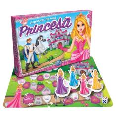 Imagem de Jogo De Tabuleiro - Aventuras De Uma Princesa - Pais E Filhos