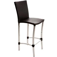 Imagem de Banqueta De Alumínio Cannes Para Edícula Preto