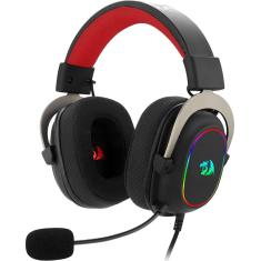 Headset Gamer com Microfone Redragon Zeus X H510-RGB Gerenciamento de chamadas
