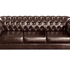 Imagem de Sofá Duquesa 3 Lugares Decoração Sala Recepção Retrô Café