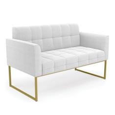 Imagem de Namoradeira E Poltrona Industrial Dourado Elisa Boucl  D03 -