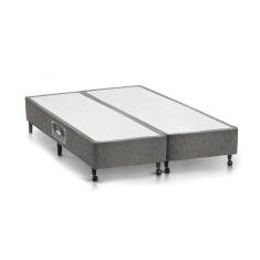 Imagem de Cama Box Base King Lux Chenille Gray (193X203x23) - Castor