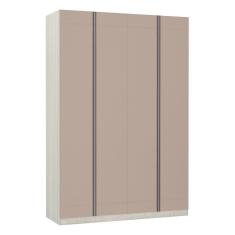 Imagem de Guarda-roupa 4 Portas 160 Cm Legno Crema Com Connect