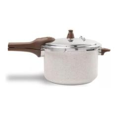 Imagem de Panela De Pressão 24 Cm 6,8L Revestimento Cerâmico Ceramic Life Pressu