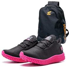 Imagem de Kit Tenis feminino Oldsen Spyder + Mochila Bolsa Notebook