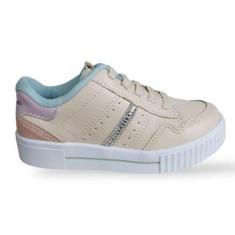 Imagem de Tenis Infantil Menina Pink Cats Casual Manila Petala-Feminino